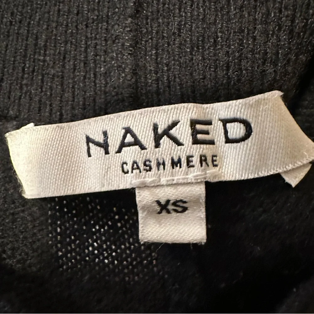 Naked Cashmere Black Wide Leg Knit Stretchy Lounge Pants Size XS - Picture 3 of 4